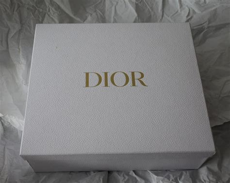 dior white box|Dior gift box.